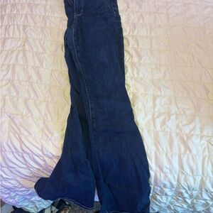 American Eagle Outfitters Dark Blue Flare Jeans